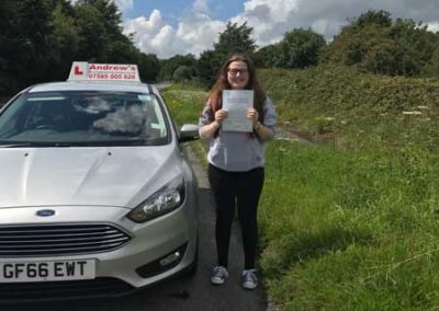 First time driving test pass