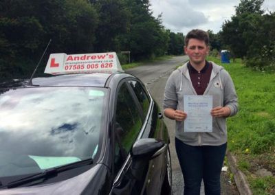 Rhys from Glan Conwy passed first time