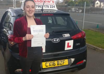 Amy North Wales driving test