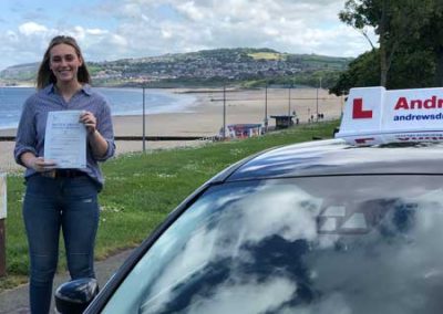 Emily passed first time
