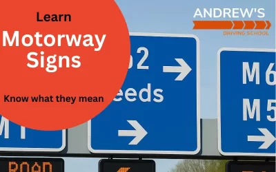 Motorway Signs Driving Theory
