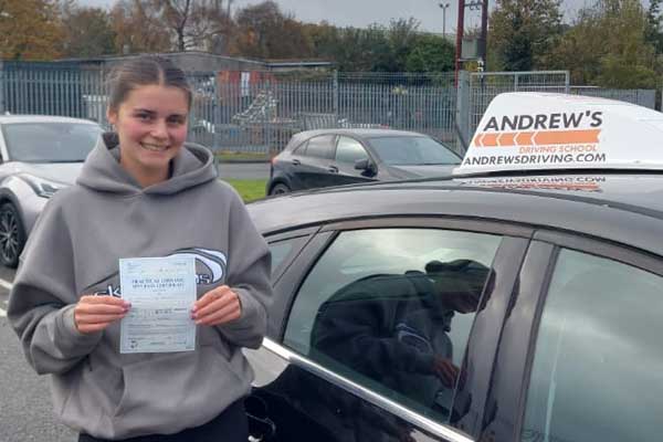 Llandudno Junction Learner Driver passed test