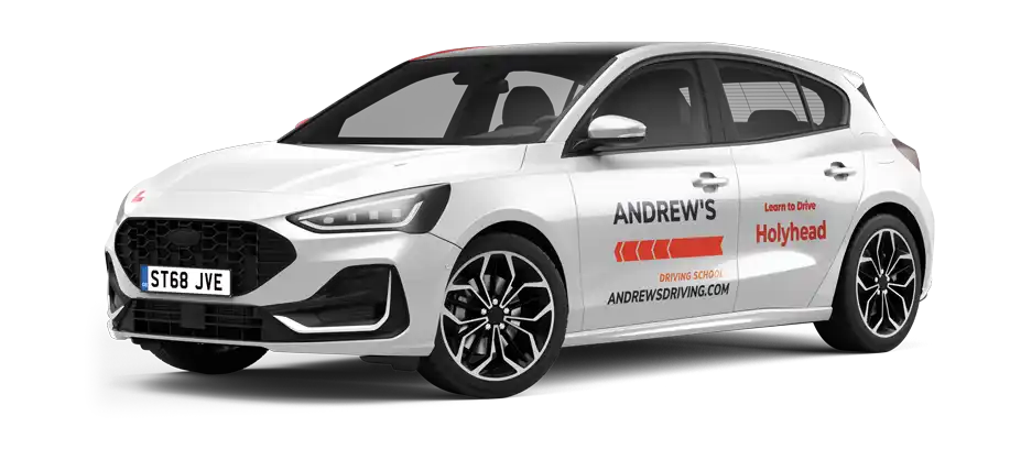 Holyhead Driving Offer A Driving School Car graphic