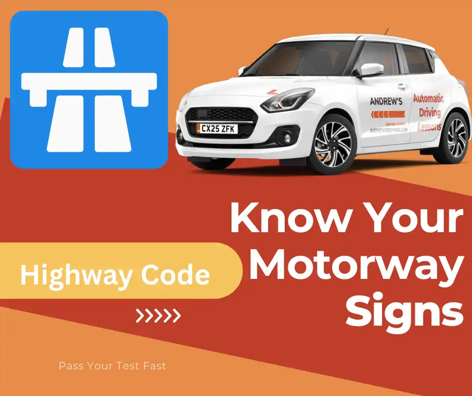 Motorway sigs graphic