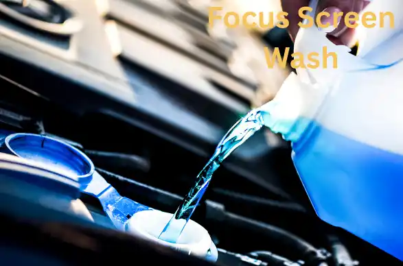 Screen wash top up Topping up screen wash