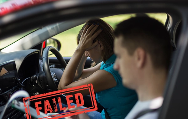 Failed Driving Test a Failed Driving Test