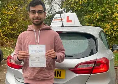 Rohan in Wrexham Driving Test Centre