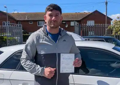 Dave at Rhyl DriVing Test Centre