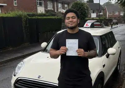 A new driver with Jimmy's Car